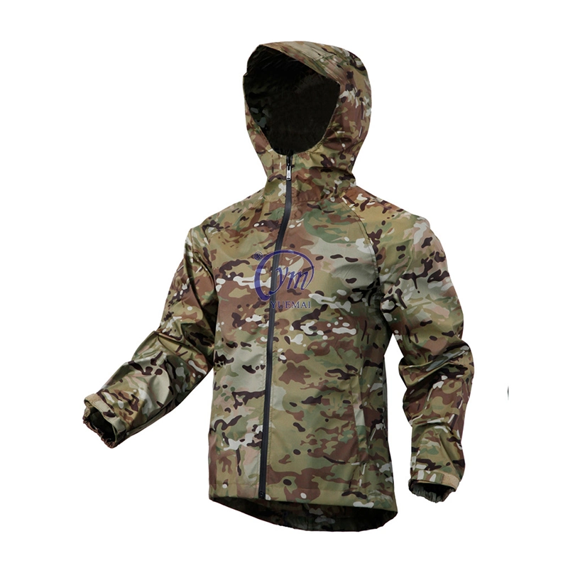 Hunting Climbing Breathable Snow White Tactical Parka Outdoor Waterproof Jacket