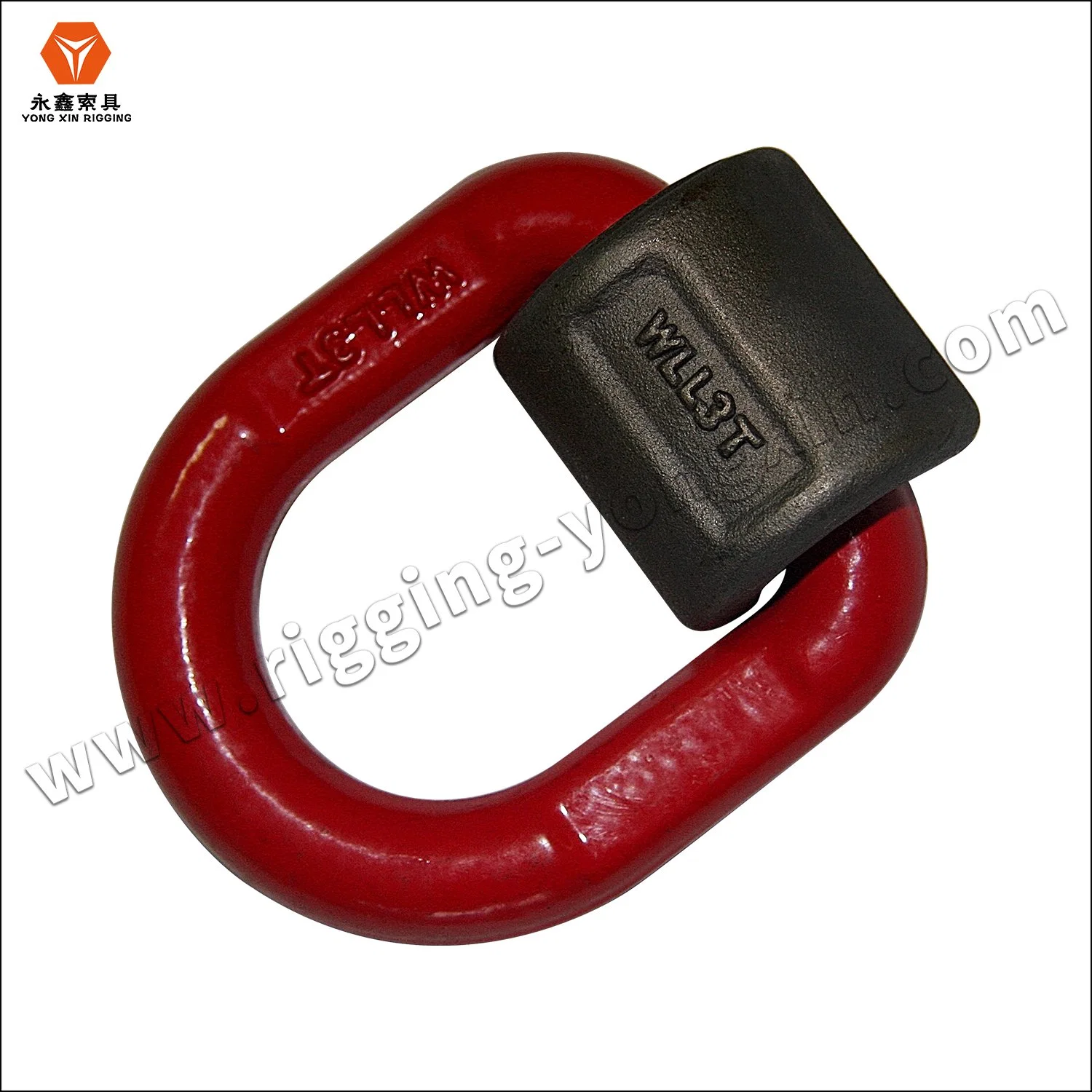 Hot Sales Forging Parts Rigging Hardware Accessories Marine Hardware Drop Forged Carbon Steel Container Corner Lashing D Ring Trailer Ring High quality/High cost performance  D Ring