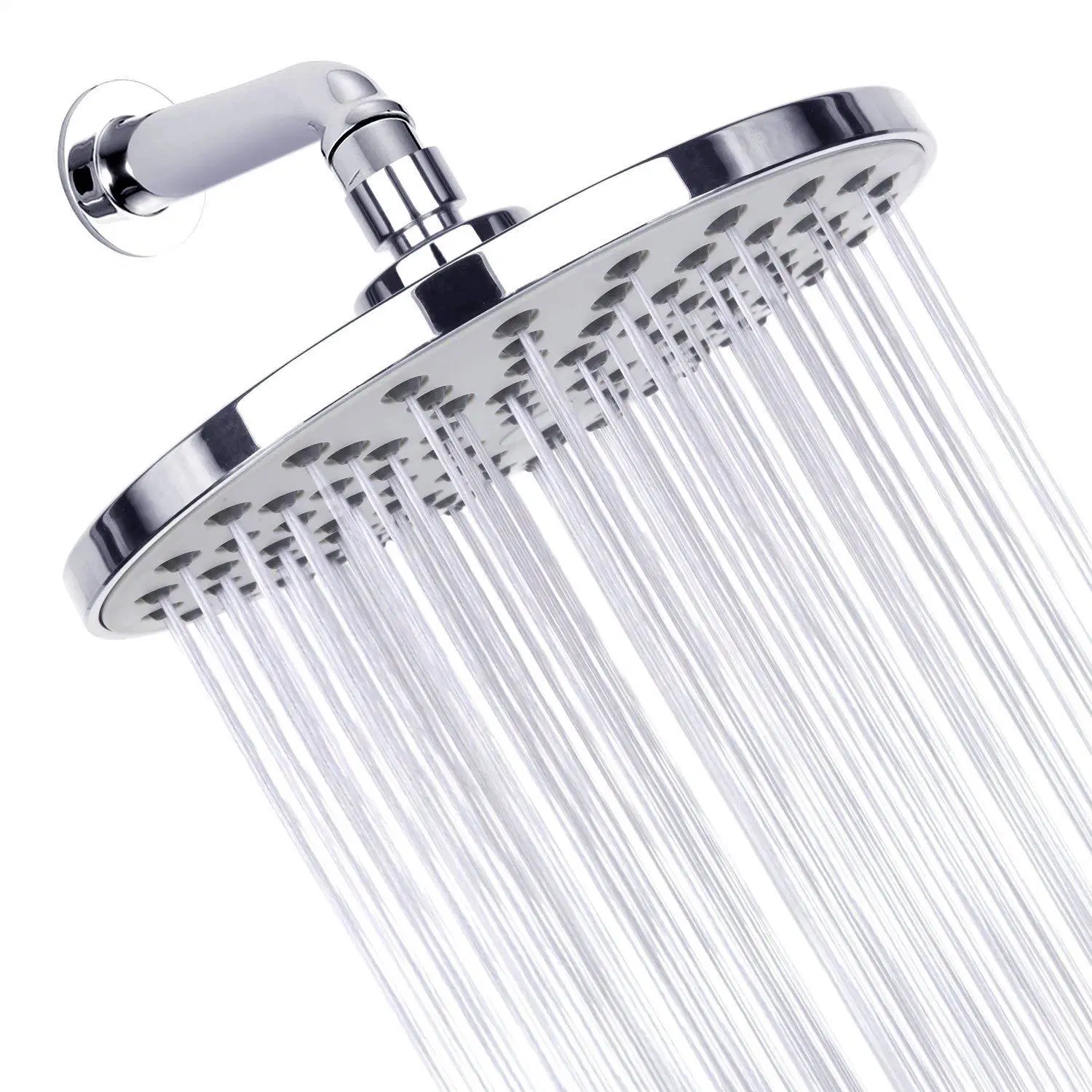 6 Inch Rainfall High Pressure Full Chrome Luxury Shower Head