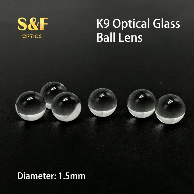 Диаметр 1,5 мм оптическое стекло сферических линз K9 стеклянные линзы шаровой опоры рычага подвески