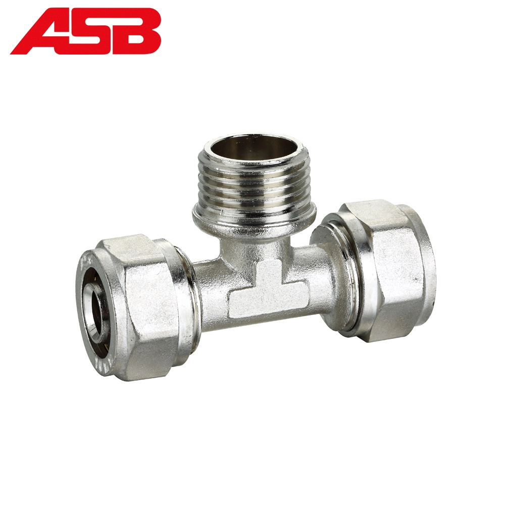 Free Replacement Asb/OEM Cartons by Sea or Air Barrel Nipple Brass Compression Fittings