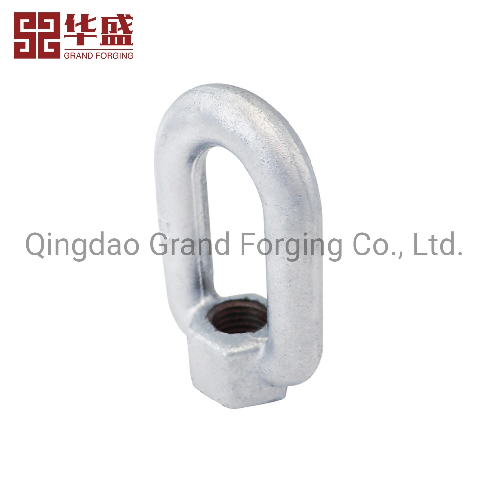 Hot-Selling Power Rigging Forged Carbon Steel Hot-DIP Galvanized Gold Ring