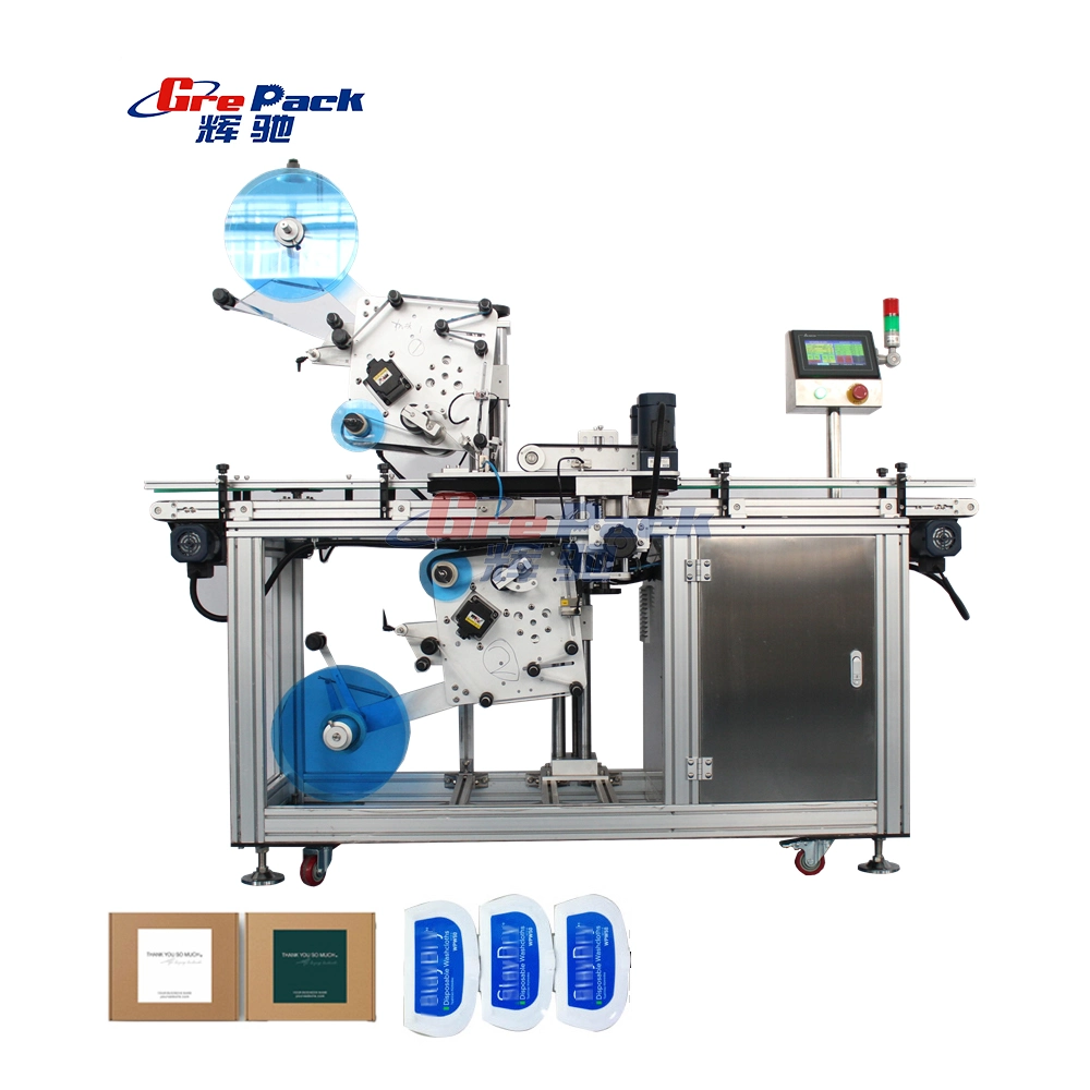 Fully Automatic Flat Labeling Machine for The Food Industry