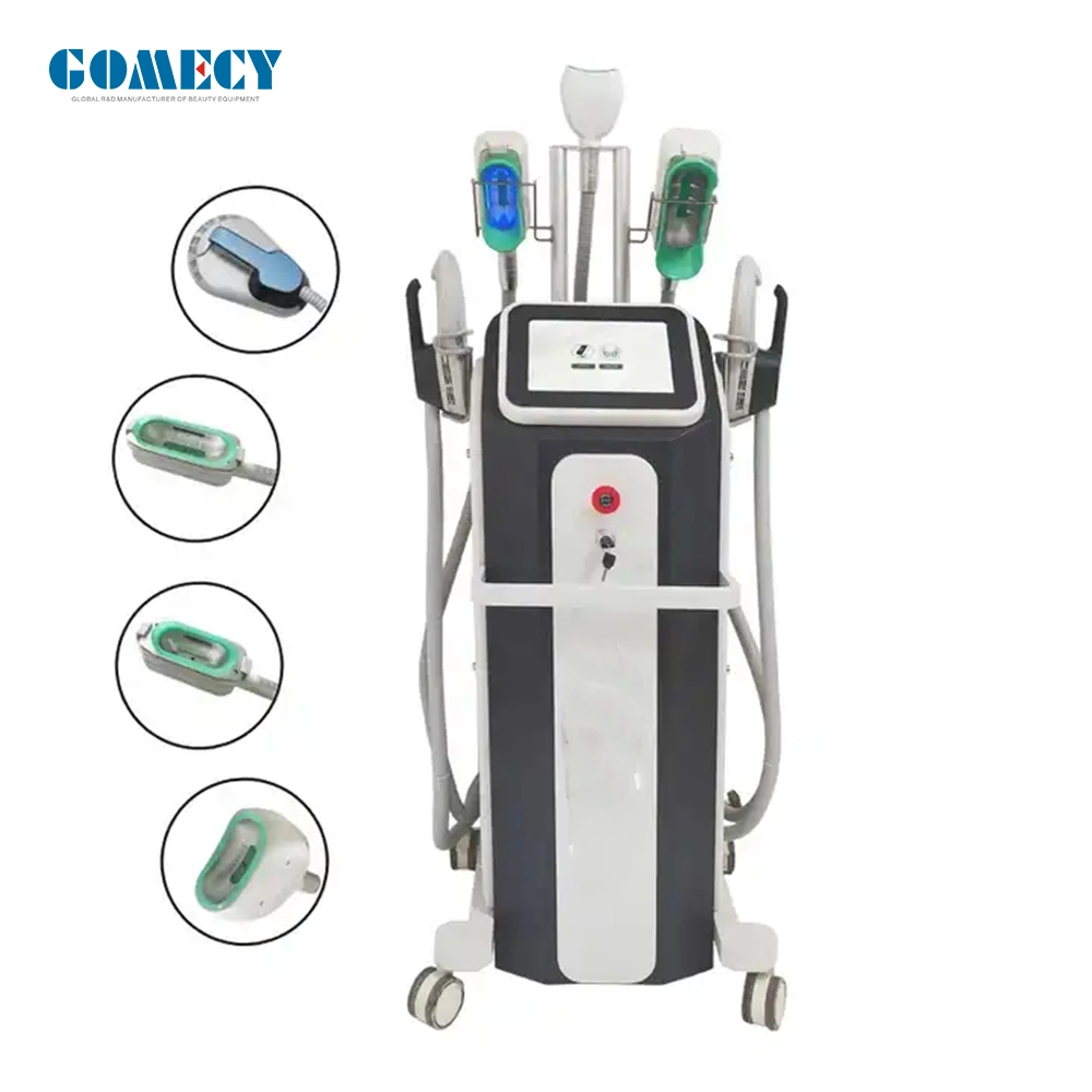 2023 5 Handles Weight Loss Machine Vertical Plate Cryolipolysis Cryo Paddle Machine