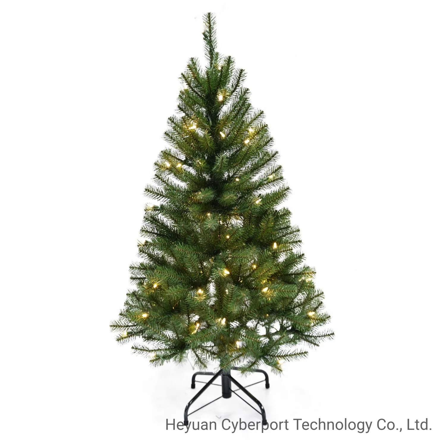 Factory Christmas Decoration 3FT Artificial Canadian Fir Grande Tree Small Faux PVC Green Christmas Tree