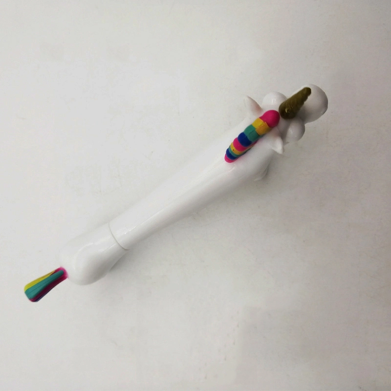 Unicorn Shaped Mini Cute Ball Pen Novelty Plastic Custom Pens