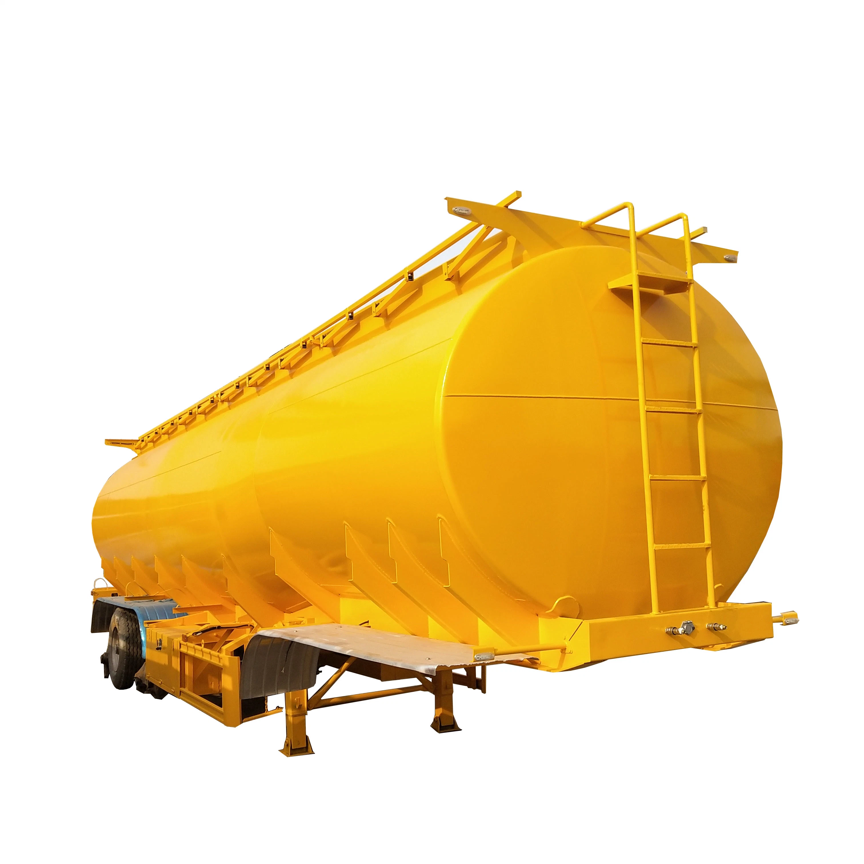 China Water or Oil Storage 3 Axles Fuel Tank Semi-Trailer with Manhole