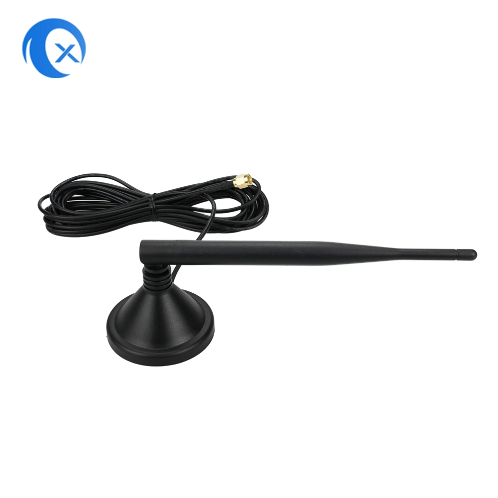 5dBi 4G LTE Antenna 3m Cable SMA Male Magnetic Base Antenna Wireless Signal Booster