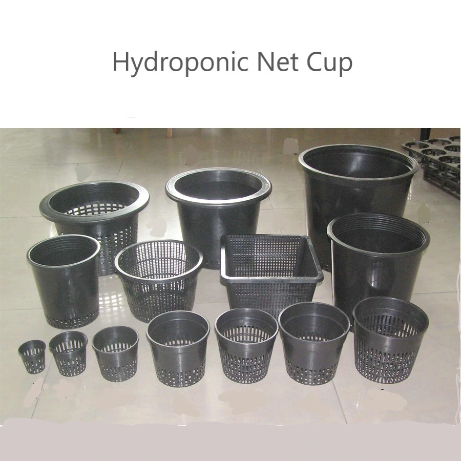 Multi Size Plastic Hydroponics Nursery Cup Net Basket Pot for Water Planting