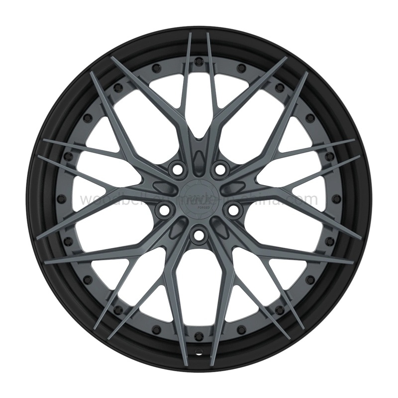 19 Inch Rims 5 Holes 5X127 18 Inch Matt Black Brushed Duo Color Negative Offset Alloy Wheels Car Alloy Forged Wheel Rims