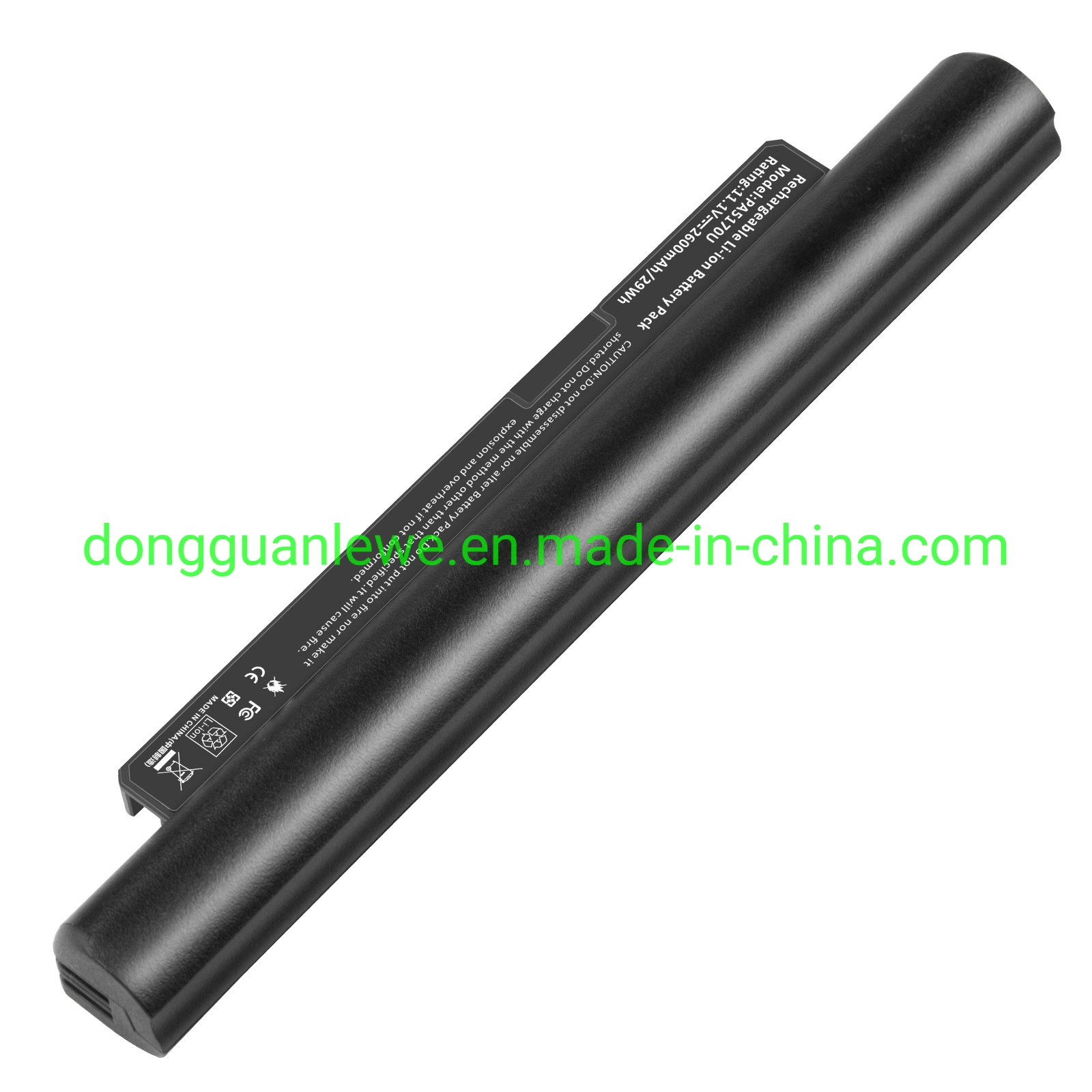 Batería del portátil de Toshiba PA5170U PA5207U-1BRS 11.1V 2600mAh Li-ion Baterías