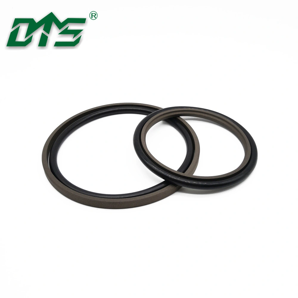 HBTs GSJ Bsj 40% Bronze PTFE Hydraulikzylinder Reziprocating Motion Mechanische Druckstabpufferstiel-Wellendichtring Aus Kunststoff-Gummi