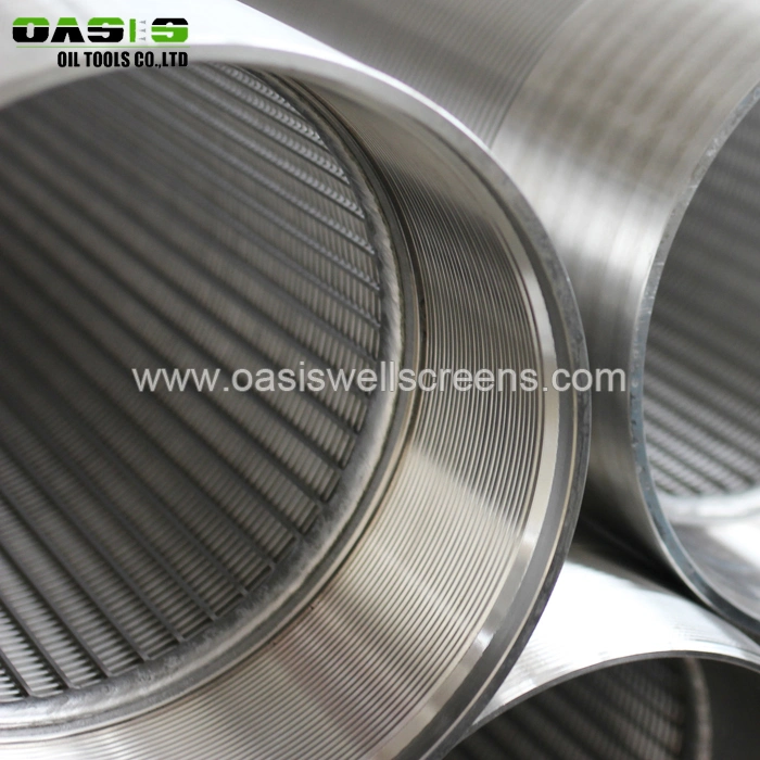 Oasis Wedge Wire Screen Water Well Screen Casing Pipe