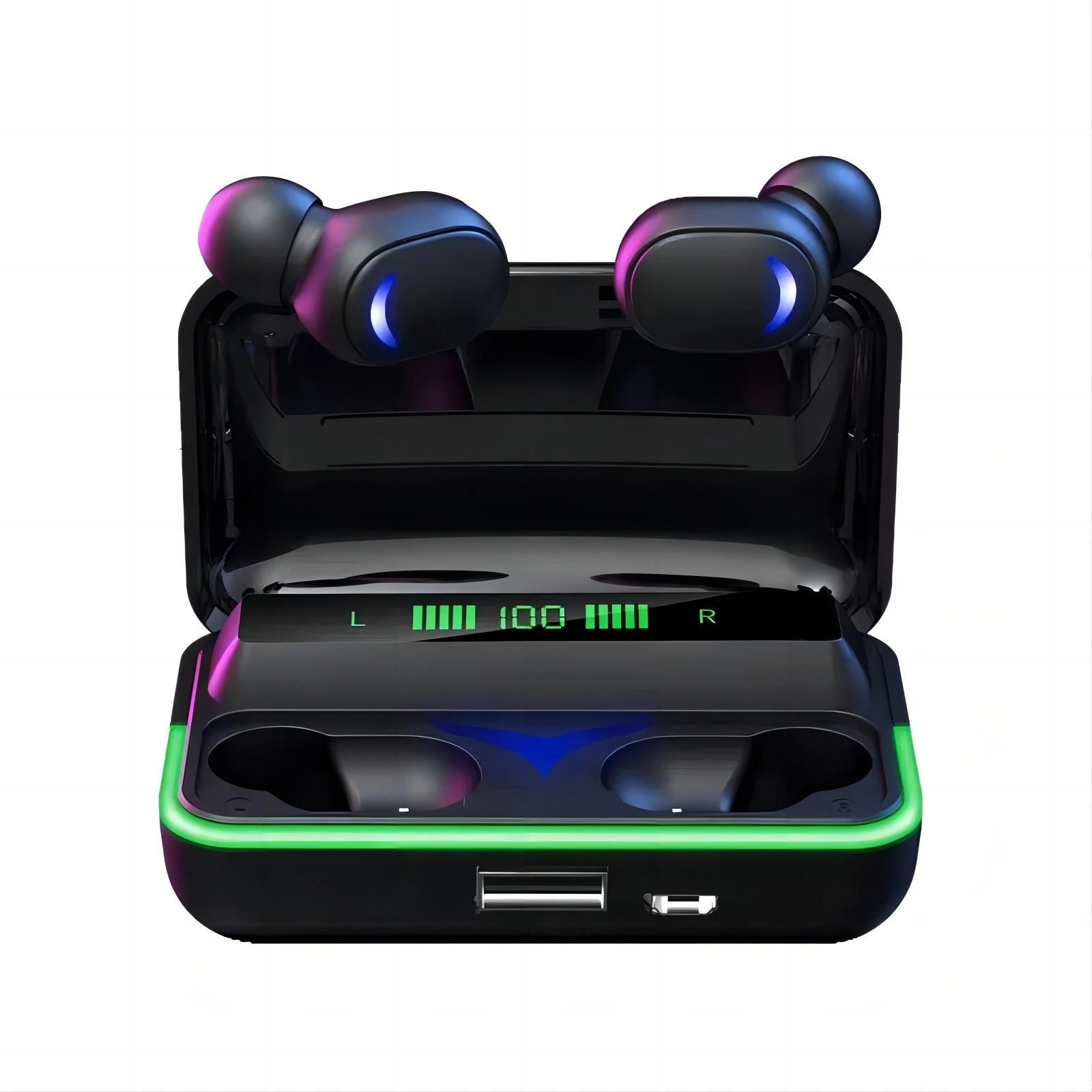 E10 Bt 5.1 Gaming Audifonos Sports Headsets in-Ear Earbuds E10 Tws Wireless Earphones with Charging Box
