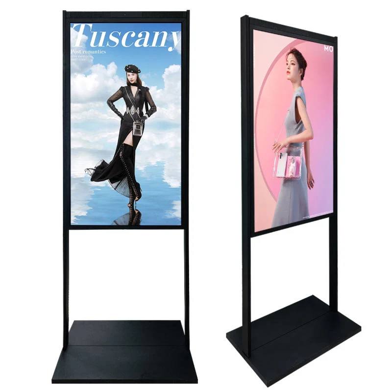 55 Inch Indoor High Brightness Window Display 1500nits 4K Digital Signage Display