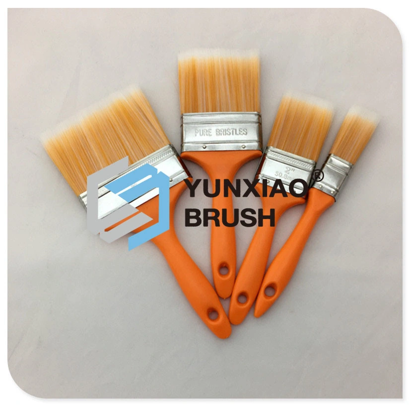 High quality/High cost performance  Professional Pet Bi-Color Customized Size Paint Brush for Household Painting