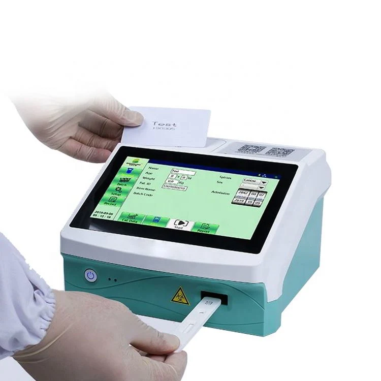 Veterinary Medical Portable Automatic Poct Canine Progesterone Test Dog Analyzer/Immunoassay Prog Progestrone Test Machine