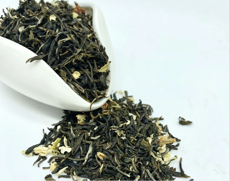 Jasmine Maojian Strong-Flavor Té El té de leche (materias primas)