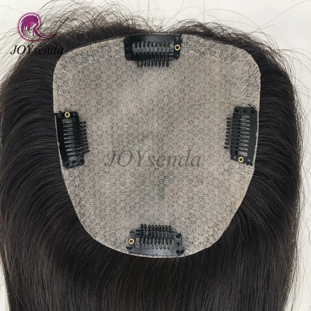 Invisible Natural Looking Silk Injected Skin Base Hair Toppers/Hair Pieces for Women