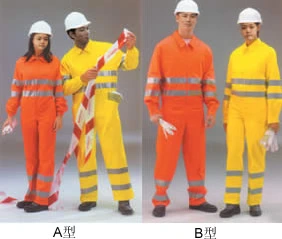 100% Cotton Reflective Tape Short Sleeve Uniform, Anti-Static Workwear