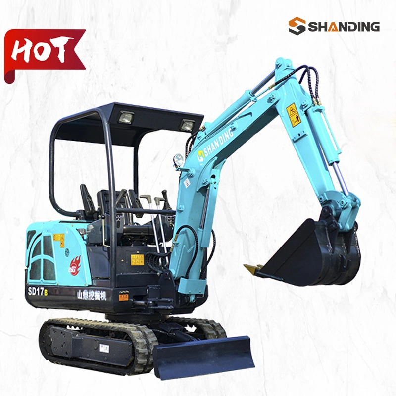 0.6ton 0.8ton 1ton 1.8 Ton 4ton Hydraulic Small Home Garden Rubber Track Crawler Mini Bagger/ Digger/ Excavators