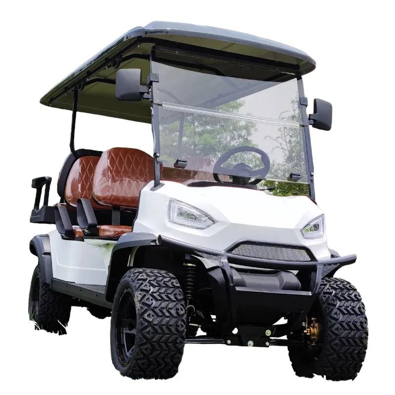 20223 New Scenic Sightseeing Electric Car Low Speed Four-Wheel Scooter 6-Seater Golf Cart