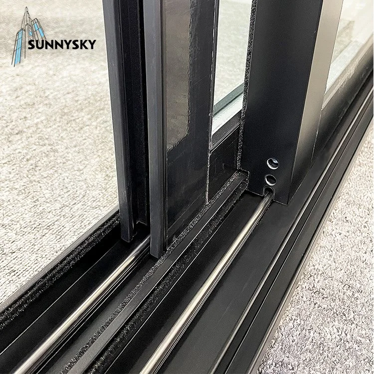 Chip PVC up-Sliding simple Design ventana deslizante de aluminio