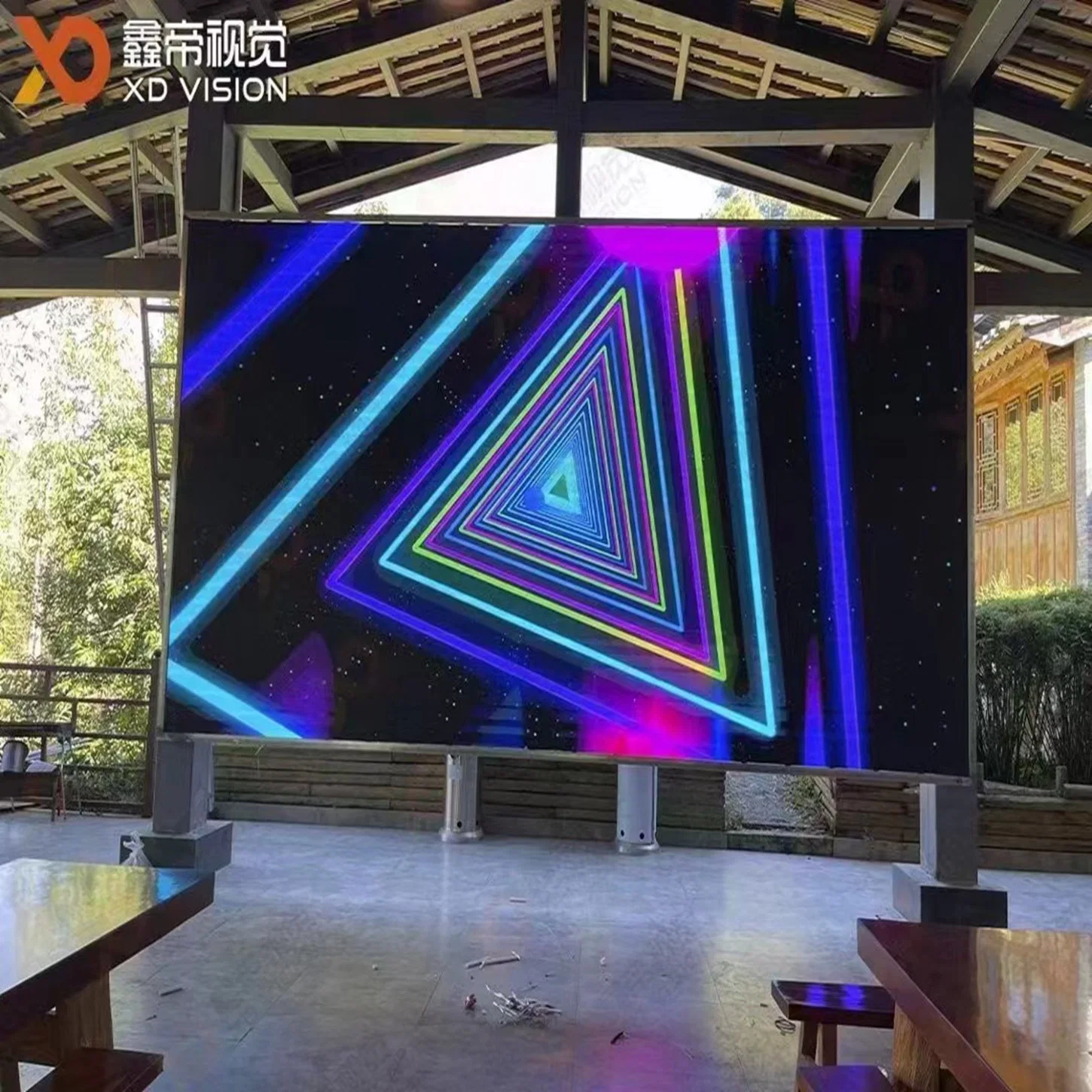 Screen Curved Rental Stage LED HD Outdoor P4 P4.81 Outdoor LED Display Full Color SMD LED Display