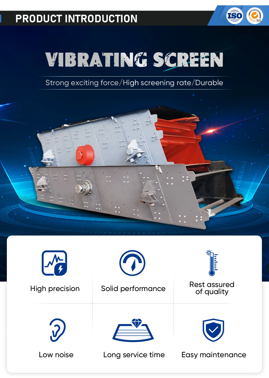 Yk Series Price Circular Vibrating Screen for Sand Aggregate