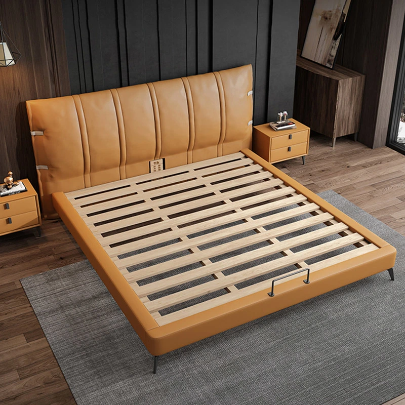 Modern King Queen Size Luxury Storage Bed