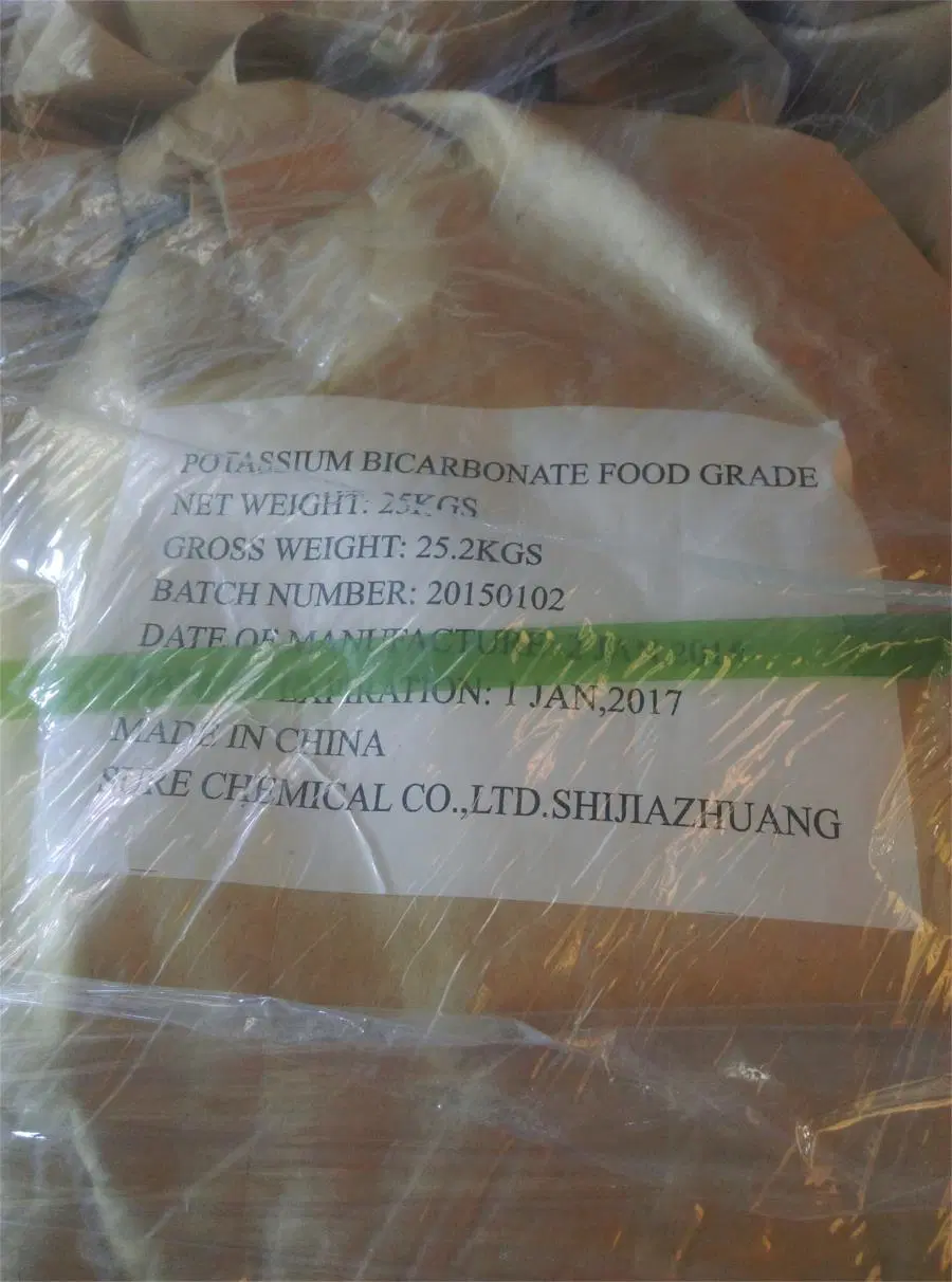 High Purity Potassium Bicarbonate with Food Grade