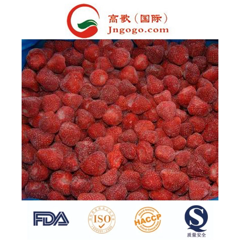 Nueva cosecha de fresas congeladas Mayorista/Proveedor de Frutas Congeladas de fresas IQF