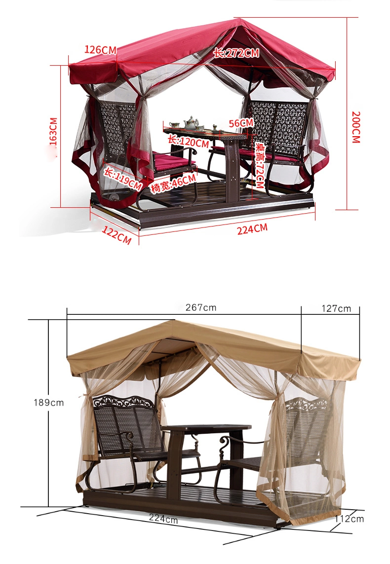 Outdoor Courtyard Hammock Family Outdoor Hanging Chair Courtyard Tent Swing