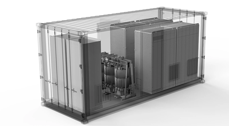 Alta capacidad de 300kw 500kw de Energía Solar de fijación de la masa del sistema de almacenamiento de energía para el sector industrial