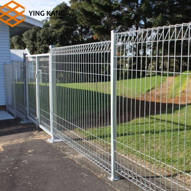 Roll Top Galvanized Fence High Security Garden Fencing Fence Welded Mesh Fence for Farm Home Safety Fence