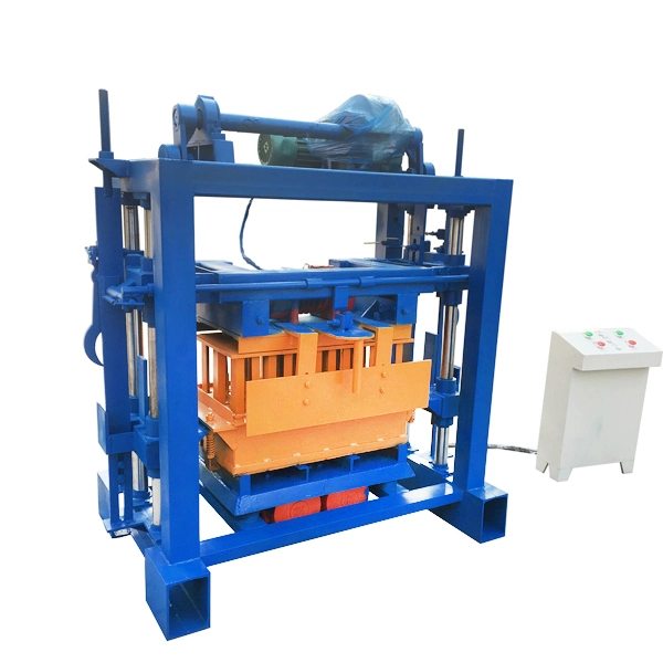 Paving Block Making Machine Qt40-2 Mannual Interlocking Brick Making Machine