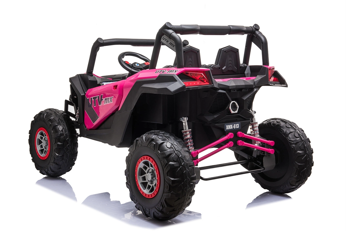 24V Battery Operated Ride on Car UTV for Kids Pink