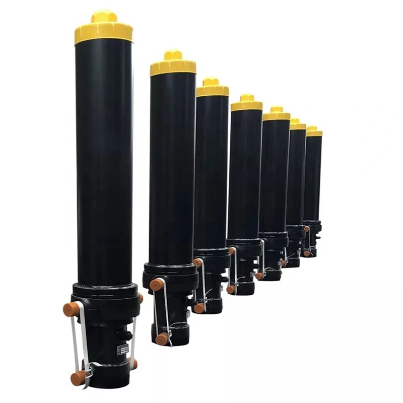 Hydraulic Tipping Fe Hydraulic Telescopic Cylinder for Dump Trailer