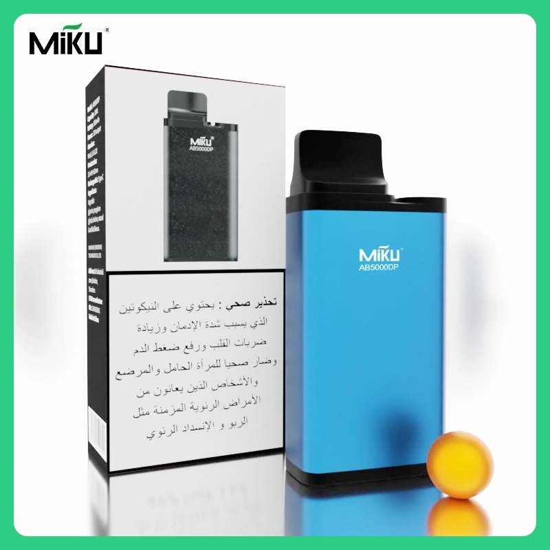 Miku Vaporizer 5000 Puffs colores/sabores personalizados Precio al por mayor VAPE