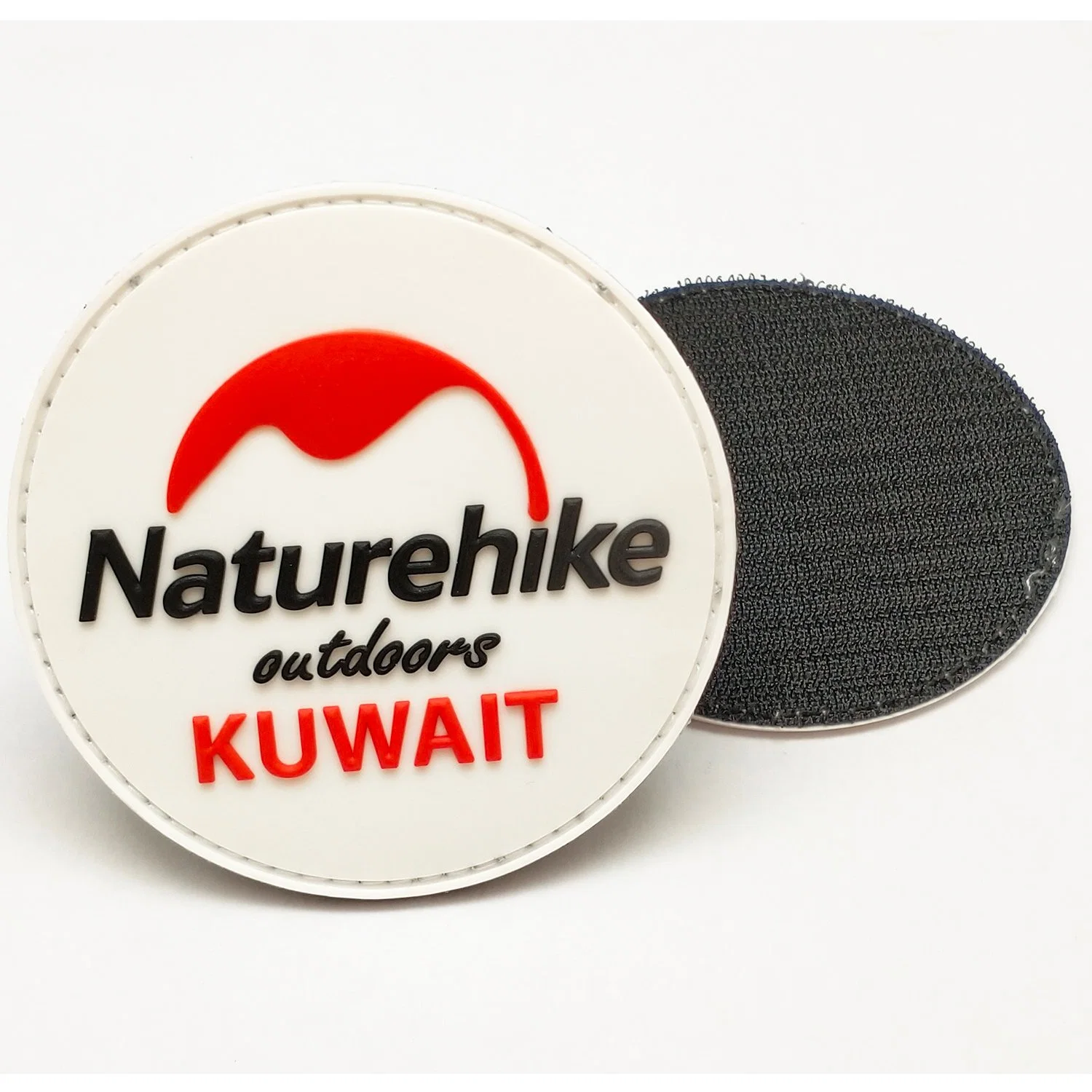 Factory Custom Eco-Friendly Materiel Personalized Garments Accessories 3D PVC Patches Wholesale/Supplier Turkish Flag Airplane Silicone Heat Transfer Label with Velcro