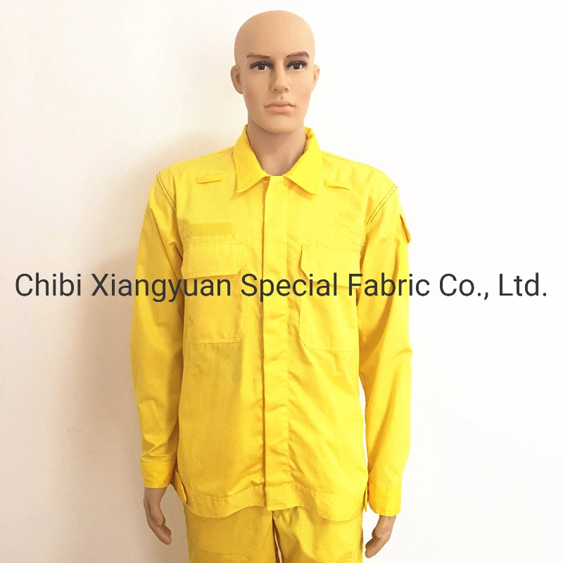 Baumwolle Polyester Nylon Sicherheit feuerfester Anzug für Arbeitsschutz / Industrie / Krankenhaus / Sicherheit