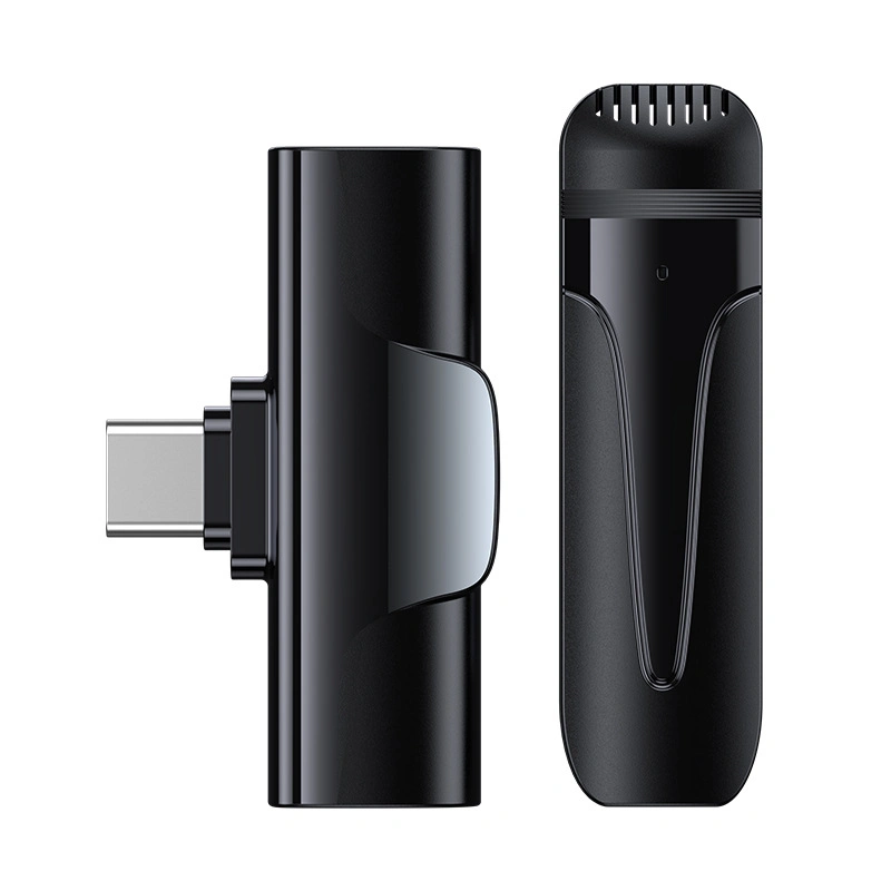 Lapel microphone sans fil pour téléphone micro PC sans fil pour Android Smartphone