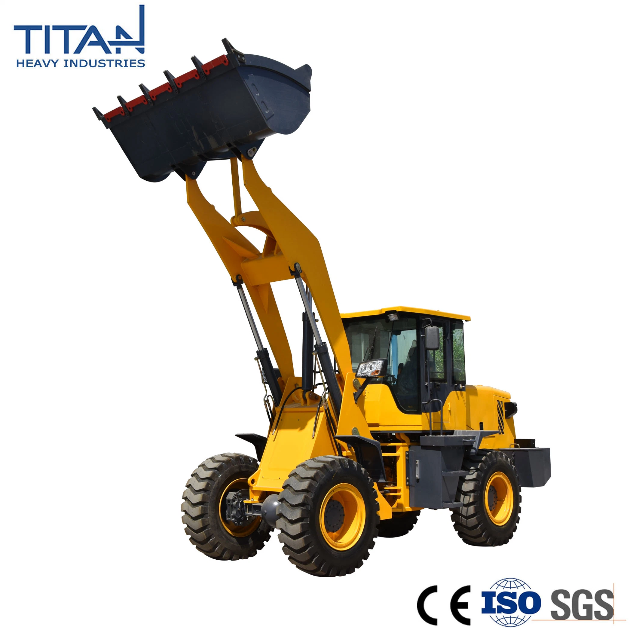 China Titan Brand Hot verkaufen schwere Maschinen 2,8ton Loader Tl28 Radlader