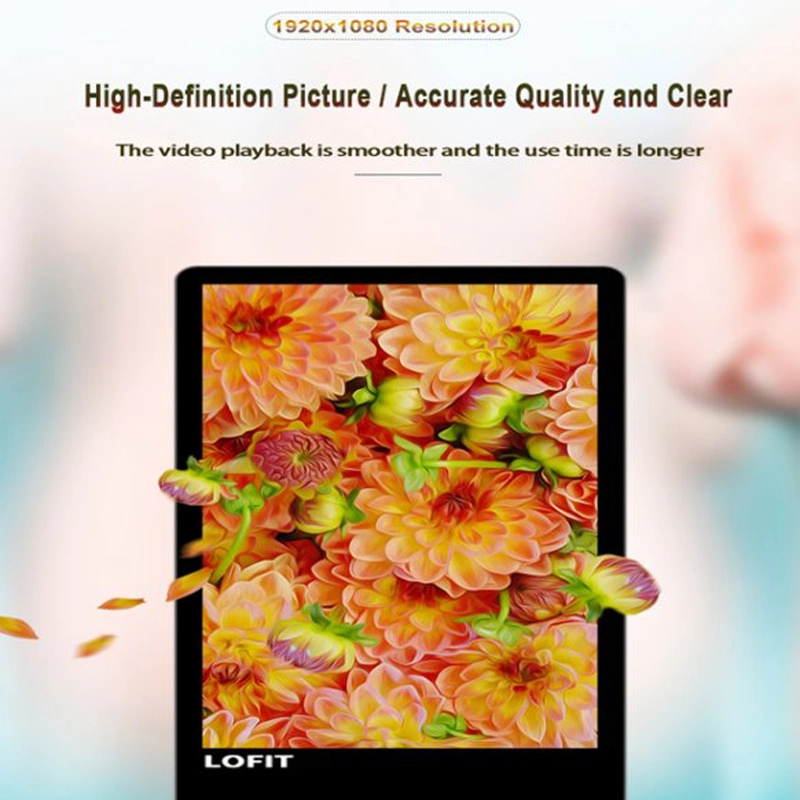 43 55 Inch Indoor Portable Stand Wireless LCD Digital Signage Ultra Slim Advertising Display