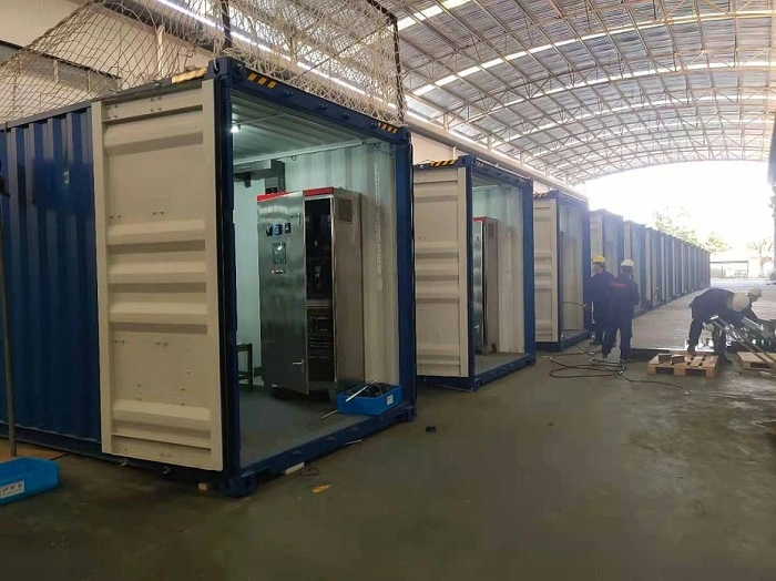 Containerised Sea Water Swro Treatment Plant Containerized Mobile RO Water Treatment Plant