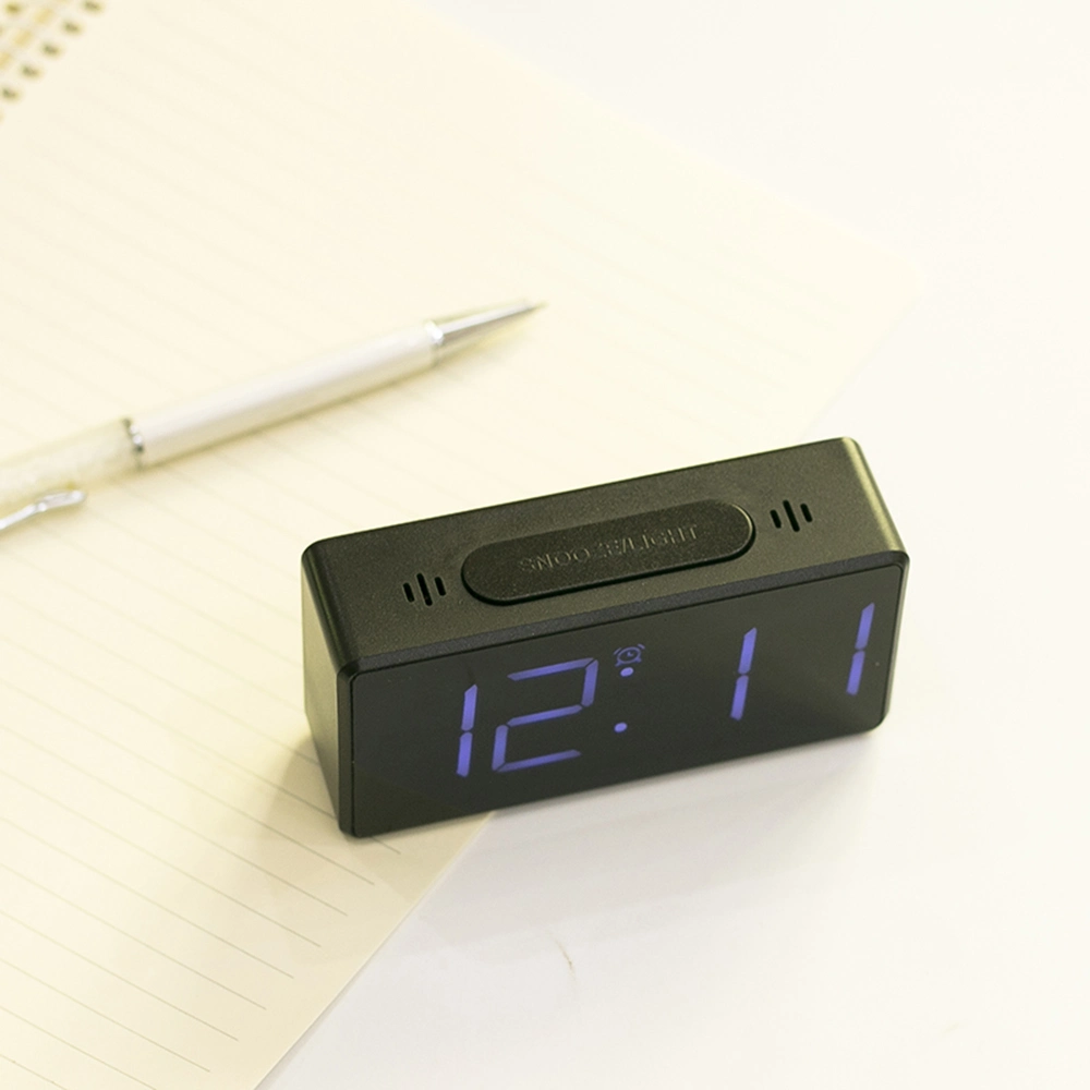 Promotion Gift Mini LED Alarm Clock with Temperature Display