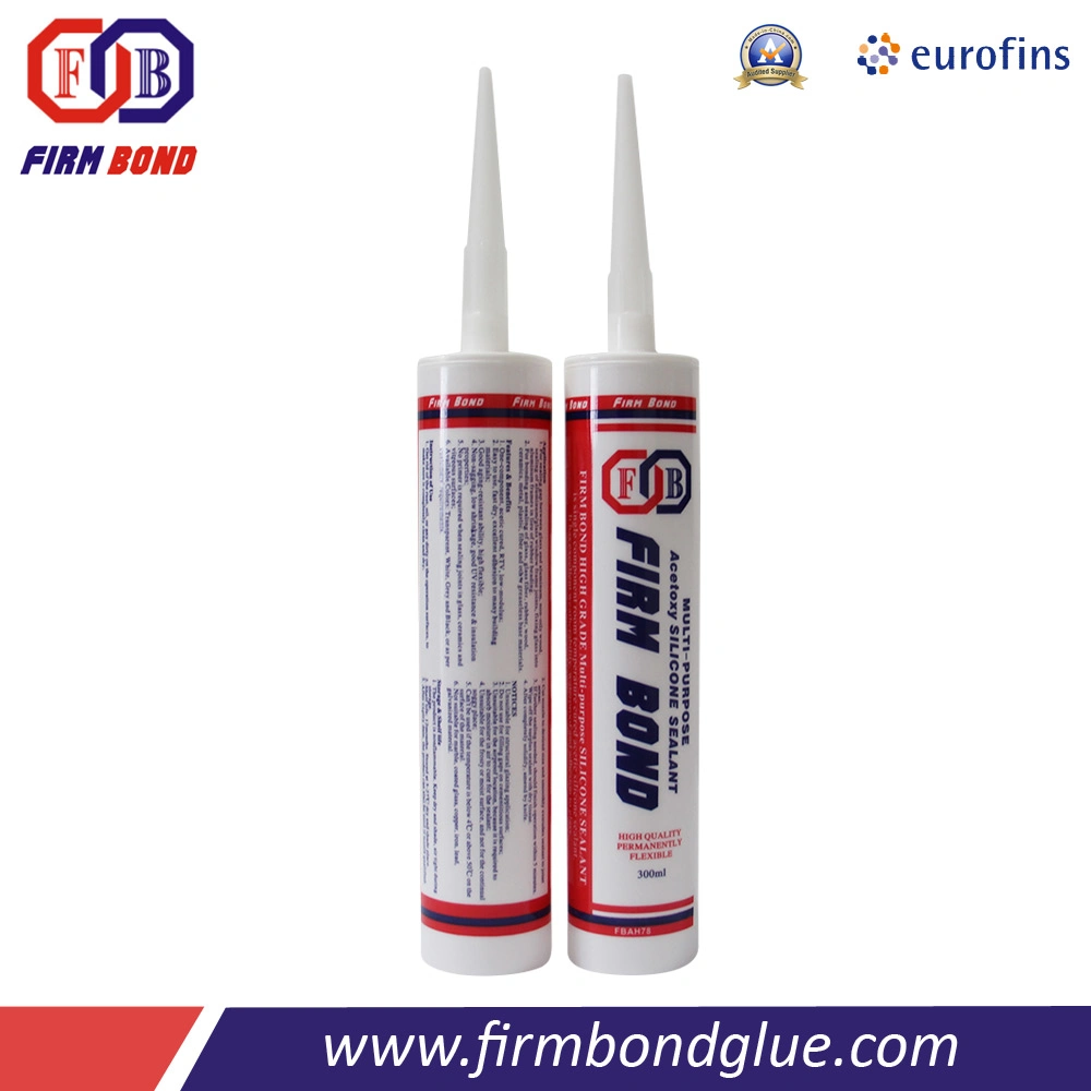 Acetic High Grade Silicone Sealant for Bonding Sealing