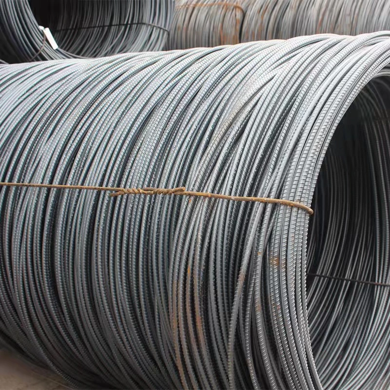 HRB400 Hrb500reinforcing Deformed Steel Rebars Iron Bar 6mm 8mm Deformed Steel Coil for Construction