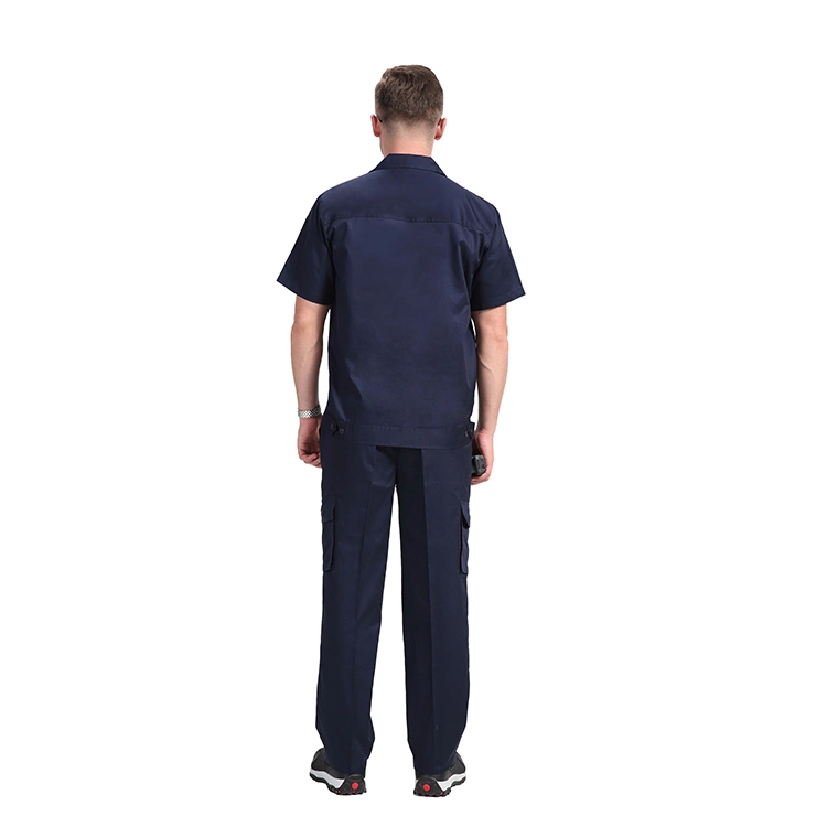 Customized Workwear Cotton Polyester Mechanic Overalls Working Garment