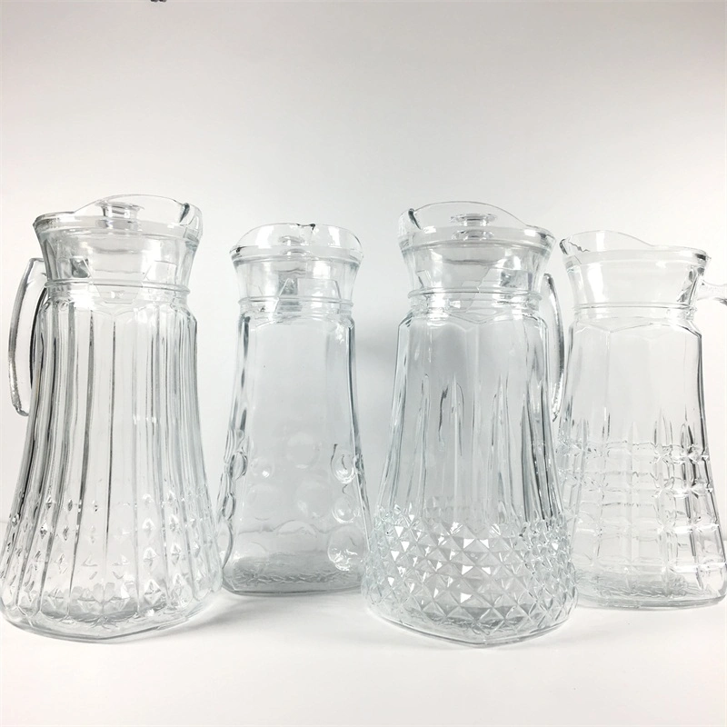 Garbo New Designs Transparent 7PCS Drinking Glassware Set Spraying Color with Jugs and Glasses